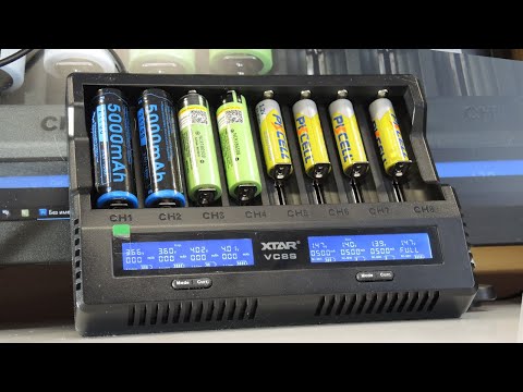 Видео: МЕГА КОМБАЙН🔥 Умное зарядное устройство XTAR VC8S! Что оно может?