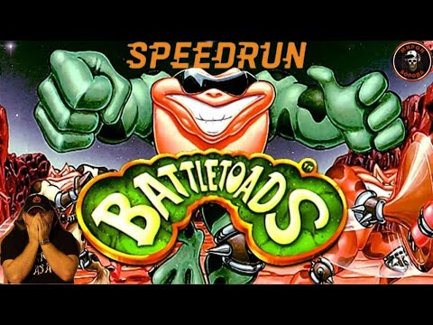 Видео: Battletoads►Обзор на Speedrun►Мировой рекорд►Прохождение 100%►NES