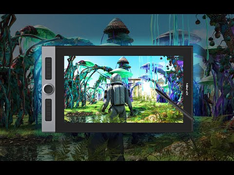 Видео: Обзор интерактивного дисплея XP-PEN ARTIST 16 PRO
