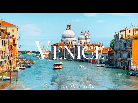 Видео: Венеция 4K Relaxation Film - Расслабляющая фортепианная музыка - Travel City