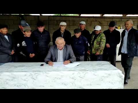 Видео: Жамбыл облысы Меркі ауданы Сұрат ауылының тұрғындары Президент Қасым-Жомарт Тоқаевқа үндеу жолдады.