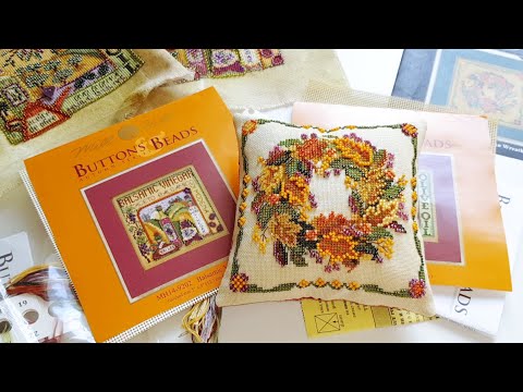 Видео: MILL HILL: финиш, старт, и снова финиш /РАЗБИРАЕМ нитки и бисер/РОЗЫГРЫШ