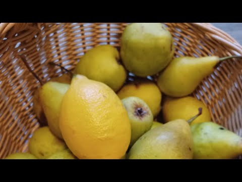 Видео: Желе грушевое с лимоном. 