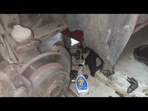 Видео: как снять рулевую рейку на volkswagen transporter t4 1.9  1x