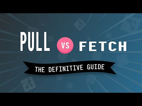 Видео: Git PULL против FETCH