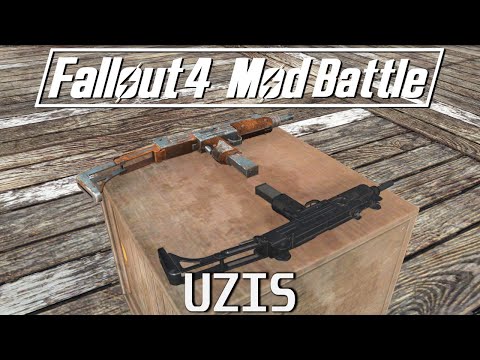 Видео: 5 модов Uzi для Fallout 4 — Mod Battle