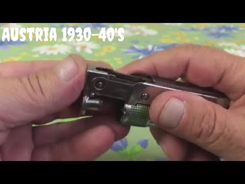 Видео: Old vintage IMCO 4700 TRIPLEX petrol pocket lighter Старая бензиновая карманная зажигалка
