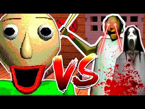 Видео: БАБКА ГРЕННИ И СЛЕНДЕРИНА ПРОТИВ БАЛДИ В МАЙНКАРФТ! GRANNY GAME! BALDIS BASICS КАК СБЕЖАТЬ ОТ ПРЯТКИ