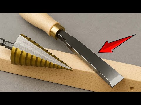 Видео: Как заточить сверло всего за 5 минут с помощью этого самодельного инструмента! Отличная идея от WEL