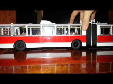 Видео: ЗиУ-10 Красный Белый 7601 Московский троллейбус
