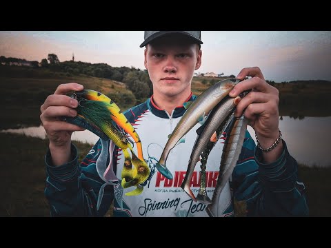 Видео: Моя первая ЩУКА на БИГБЕЙТ + ОГРОМНЫЙ ОКУНЬ и не только / Рыбалка на озёрах