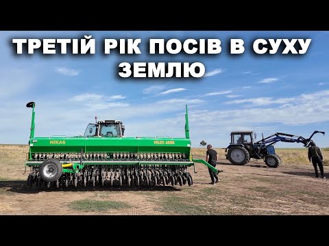 Видео: Посівна на півдні. Ріпак сохне, пшениця не сходе. Гусінь жере