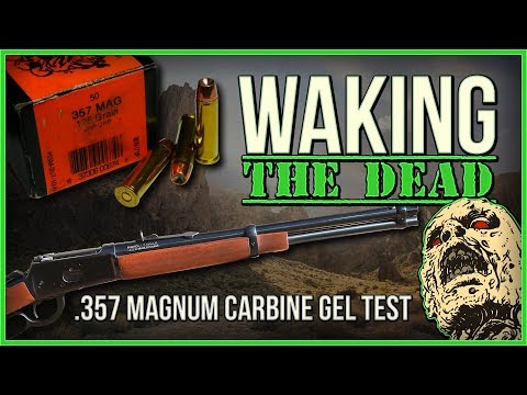Видео: Пробуждение мертвых: тест геля для карабина .357mag HSM 125gr UHP