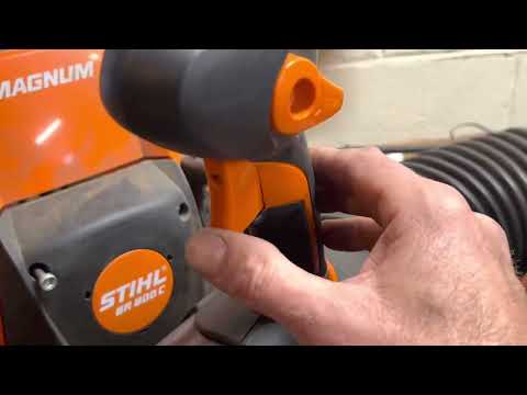 Видео: Stihl BR800 глохнет через 10 минут?
