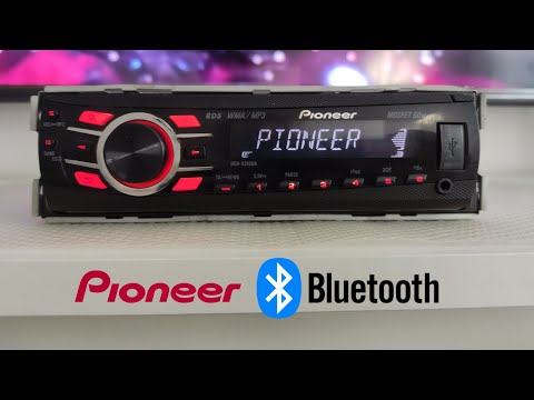 Видео: Pioneer DEH-5310UB с установленным Bluetooth модулем.