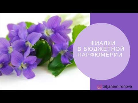 Видео: Фиалки в бюджетной парфюмерии.