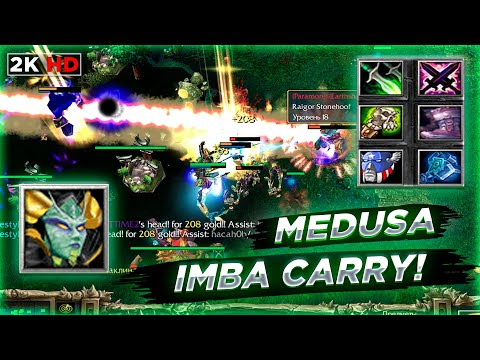 Видео: 🔥 Dota 1 , Medusa , один из лучших carry 6.85 карты ! Новый любимый герой !