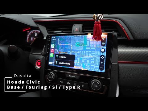 Видео: Давно пора! Головное устройство на Android для Honda Civic TYPE R, Si, Touring | Беспроводная сис...