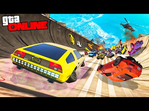 Видео: УЖАСНЫЙ СПУСК + ЛИЦОМ К ЛИЦУ! Я СМОГУ ВСЕХ СПИХНУТЬ, А ОНИ НЕ ПОДНИМУТСЯ НА ЭТО РАМПУ В ГТА 5 ОНЛАЙН