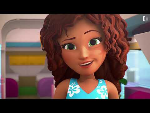 Видео: Дельфины в опасности - видео для детей - LEGO Friends – Cезон 1, Эпизод 14