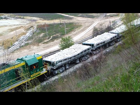 Видео: Добыча мела в карьере