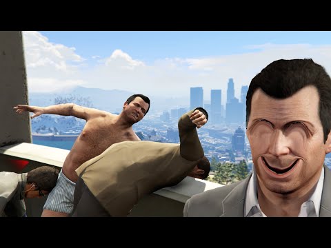 Видео: Дэйви! Как дела? В пробке на скорости 9999999! - GTA5