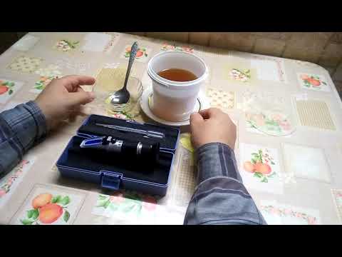 Видео: Рефрактометр для проверки влажности мёда