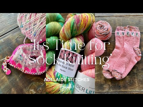 Видео: «Время вязать носки», эпизод 3: Много летних Ли и проба фактурных носков — Adelaide Stitches