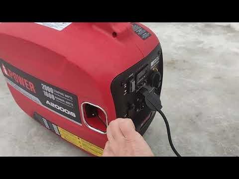 Видео: Запуск инверторный генератор I-power a2000is #a_ipower и #aipower_отзыв