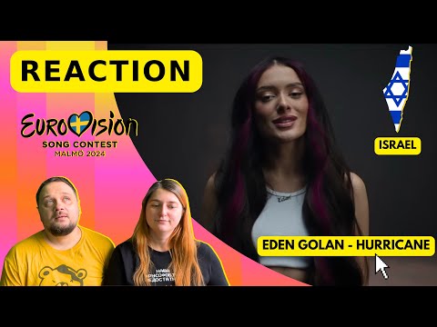 Видео: 🔊 Реакція на Eden Golan - 'Hurricane' - Israel 🇮🇱 | Eurovision 2024