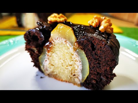 Видео: Плумкейк с пълнени 🍐 круши Лесна и Бърза рецепта