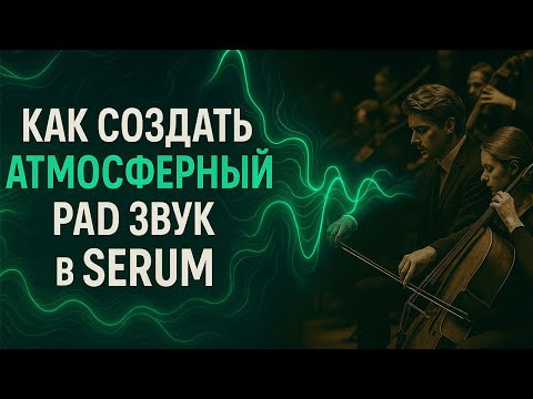 Видео: Лучший атмосферный PAD в Serum | Sound Design с нуля