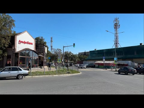 Видео: Центр Новошахтинска 2025 год рынок базар универмаг конечная транспорта магазины Ростовская область