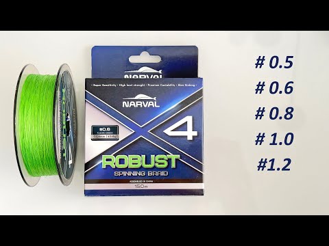 Видео: Narval ROBUST х4 / недорогой шнур для спиннинга. Чуйка есть, а что ещё? Обзор