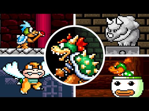 Видео: Super Isikoro Mario World — все боссы и концовка (без урона)