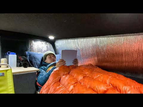 Видео: Заснеженный кемпинг для грузовиков в моем новом оборудовании для кемпинга на грузовиках
