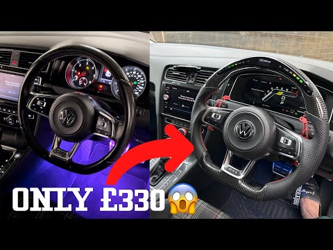Видео: Установка светодиодного руля (ВСЕГО 331 фунт стерлингов)