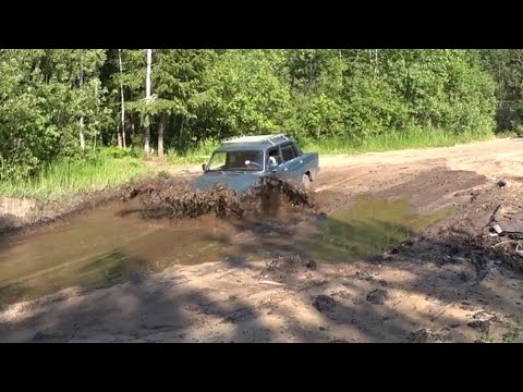 Видео: Жига может. . . | Ваз2107 и лесные тропы