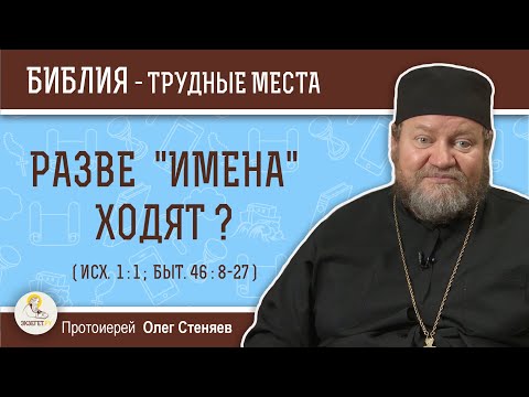 Видео: Разве "имена" ходят ? (Исх. 1:1)  Протоиерей Олег Стеняев