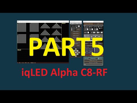 Видео: iqLED-Alpha-C8-RF  Часть 5 - iqLED Tracer