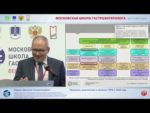 Видео: Бордин Дмитрий Станиславович Принципы диагностики и лечения ГЭРБ в 2024 году