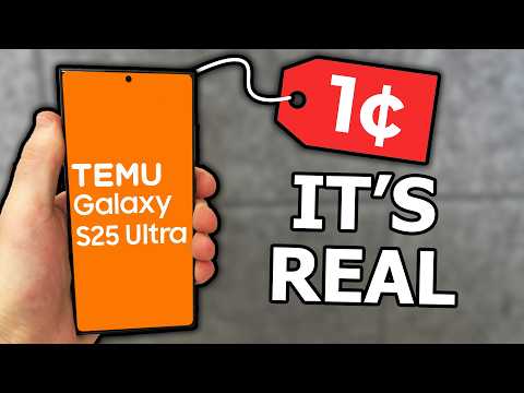 Видео: TEMU продал мне Galaxy S25 Ultra за 0,01 доллара...? 💀