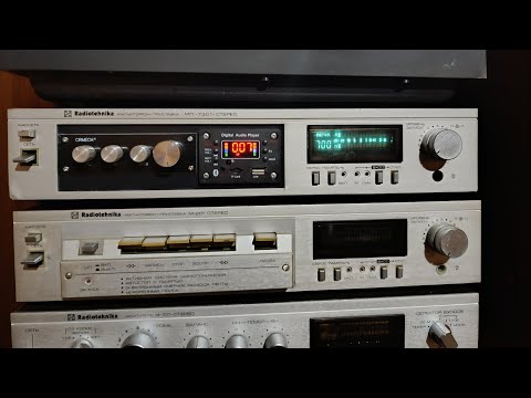 Видео: Усилитель на tda 7293 . Собирался из готовых модулей в корпусе магнитофона приставки. 