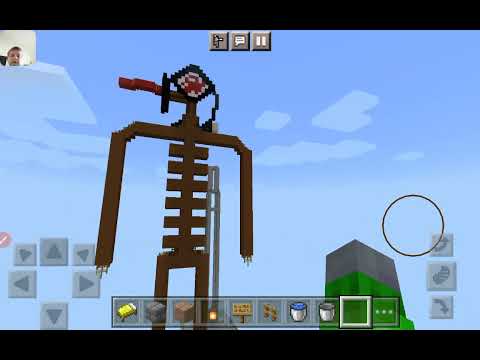 Видео: Обзор на мой город с сиреноголовым в Minecraft.