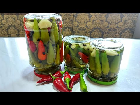 Видео: Qalampir Tuzlash 🌶💥 Острый Перец на зиму 🌶💥