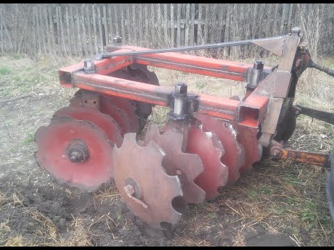 Видео: Изготовление и обзор почвообрабатывающих дисков трактора МТЗ.