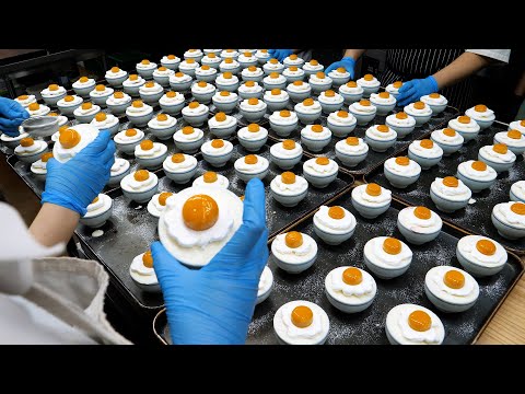 Видео: Интересное приготовление торта! различные удивительные корейские чизкейки - Корейская уличная еда