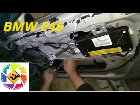 Видео: BMW E46 замена подъемника стекла  BMW E46 glass lift replacement