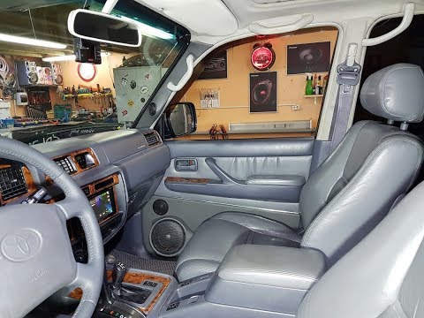 Видео: Аудиосистема в Land Cruiser 80 (часть 2)