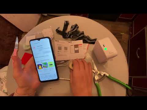 Видео: мини принтер   . этикетки для цветов